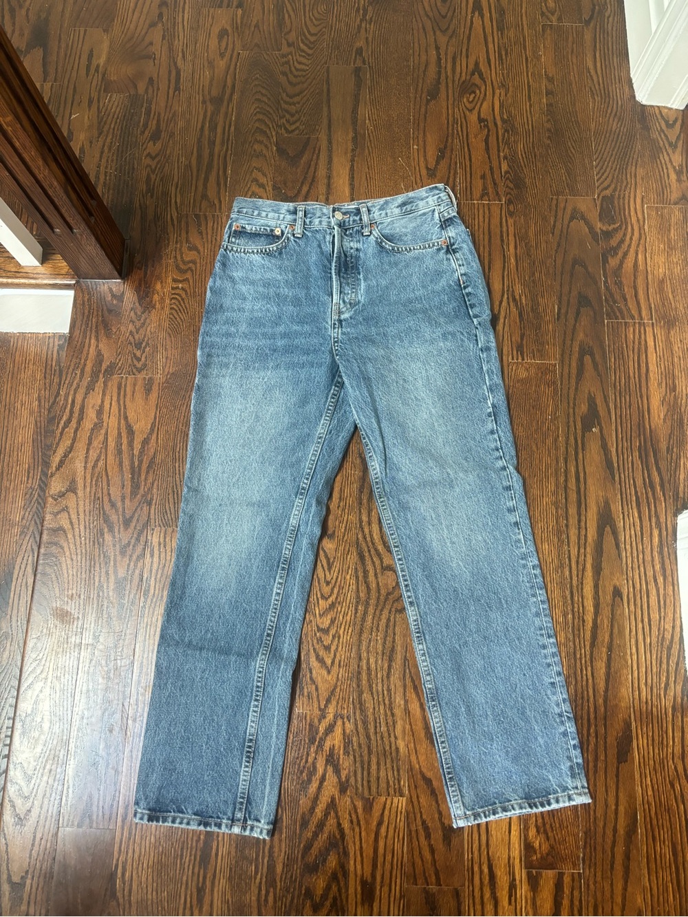 Topshop Light Blue Dad Jeans